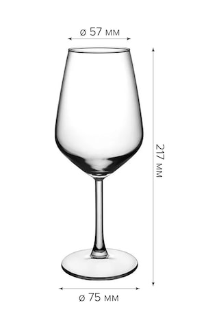 Pasabahce 350 Ml 2'li Cam Şarap Bardakları Seti 200566026 Beyaz