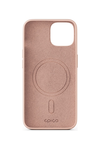 Epico Apple Uyumlu iPhone 14 Plus Magsafe Manyetik Silikon Kılıf Pink Pembe