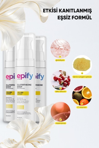 Epify Glutatyon Shot Cilt Beyazlatıcı Krem 75 ML