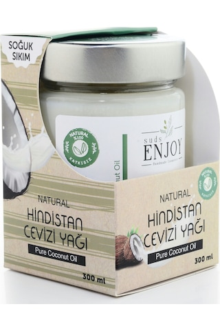 Suds Enjoy Soğuk Sıkım Hindistan Cevizi Yağı 300 ML