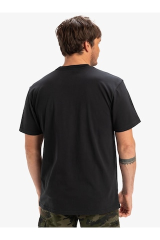Quiksilver Ev Mini Logo Ss Erkek T-shirt-29761 Siyah