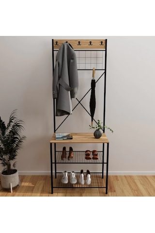 Portmanto Askı Elbise Askısı Vestiyer 6098