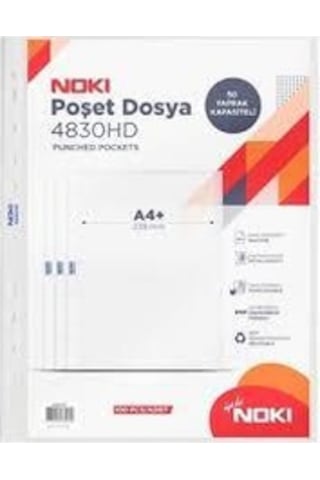 Noki Hd Poşet Dosya 100'lü