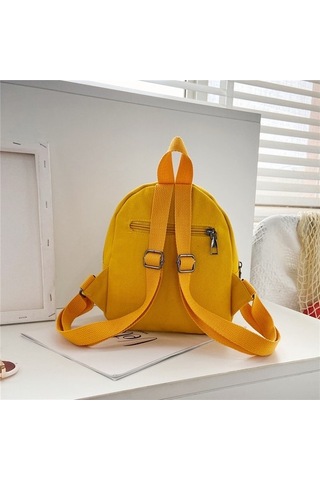 Sevimli Çizgi Çocuk Okul Çantası 03f48n Çok Renkli