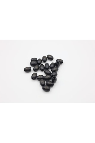 Ahşap Boncuk Arpa Modeli 12x16 Mm çok renkli