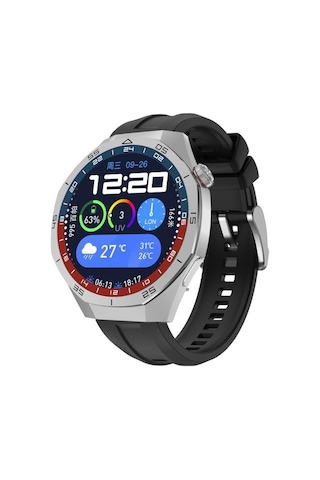 Sunix Wt6 Pro Amoled Ekran 48mm Metal Ve Silikon Kordonlu Akıllı Saat