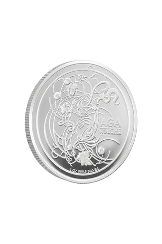 AgaKulche Kaplan Gümüş Sikke Coin