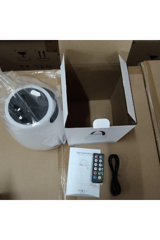 Güneş Enerjili Kamp Feneri Açık Hava Su Geçirmez Peyzaj Beyaz