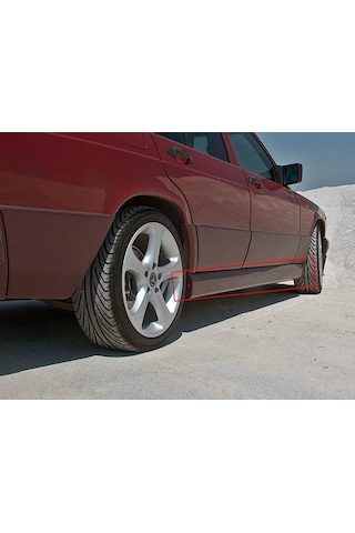 Mercedes 190 Yan Marşpiyel Takımı - Plastik N11.538