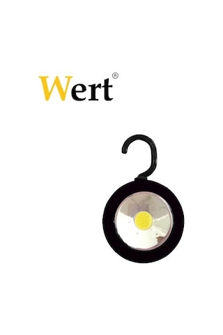 Wert 2614 Mini Pilli Mıknatıslı Çalışma Lambası 3W Cob Led N11.13395 Çok Renkli