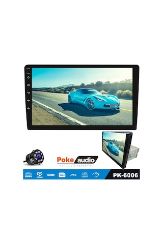 Tofaş Tek Din Teyp 9 Inch 4x50 Watt Bt Usb Mirorlink Poke Pk-6006