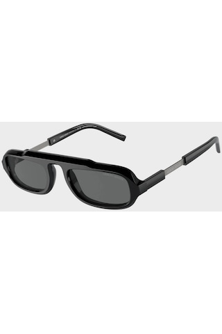 Giorgio Armani 0ar8203 587587 51 Erkek Güneş Gözlüğü Koyu Gri - Siyah