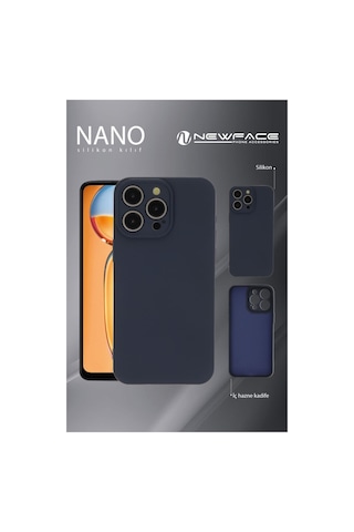 Note 13 Pro 4g Kılıf Nano İçi Kadife Silikon - Pudra