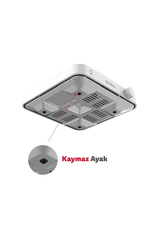 Simfer HP1500W Beyaz Hot Plate Tek Gözü Elektrikli Ocak