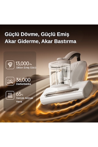 13,000Pa Emiş Gücü, Yatak & Koltuk Süpürgesi, Derin Hijyen M500