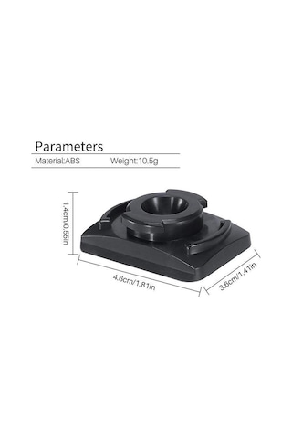 Ulanzi U-13 Dji Osmo Action  Tripod Plate Çok Renkli