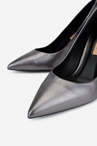 Valmenti Kadın Hakiki Deri Antrasit Stiletto Ayakkabı 1160 26330 Bn Ayk Sk25-26 Antrasıt Antrasit