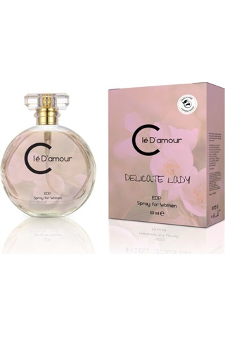 Cle D'Amour Delicate Lady Women Vegan EDP Kadın Parfüm Çiçeksi 3 x 50 ML