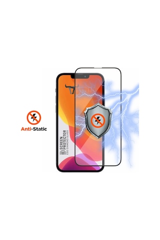 Bufalo Apple iPhone 15 Uyumlu Esd Anti Static Cam Ekran Koruyucu