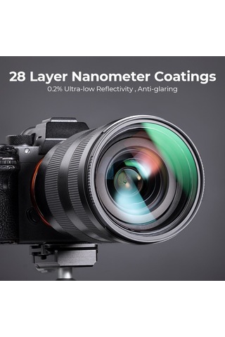K&f Concept 72mm Nano-x Mcr Mc-uv 28 Çok Katmanlı Kaplamaya Sahip