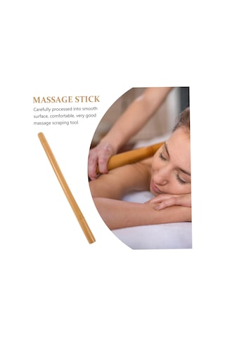 Bestyash 4'lü Paket Bambu Masaj Çubuğu, Bacaklar, Ayak Masajı, Kendinden Yapışkanlı Rulo, Terapi Masaj Aleti, Taşınabilir Masaj Çubuğu, Bambu Çubuklar, Sırt Çubuğu, Sırt İçin Masaj Çubuğu, Haki