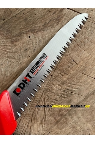 Dht Ağaç Budama Testeresi Çift Diş Bağ Budama Testeresi 34Cm