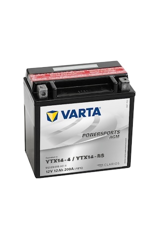Ytx14-bs 12v 12ah Varta Motosiklet & Mercedes Güç Aküsü