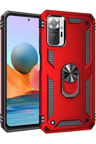 Xiaomi Redmi Note 10 Pro Kılıf Zore Vega Kapak-Siyah
