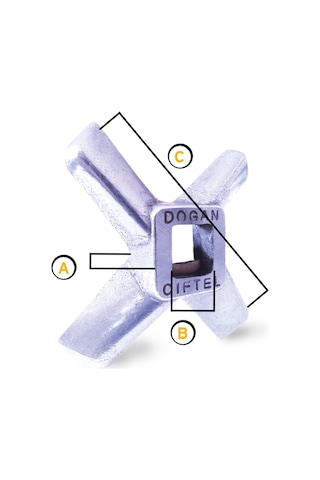 Doğan Çiftel Bıçak Kıyma Makinesi Bıçağı No:12