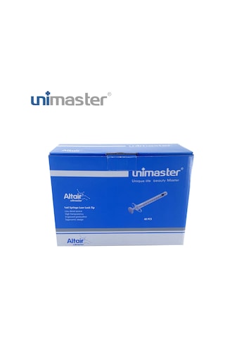 Unimaster Altair Luer Lock Şırınga 1ml 100 x 40'lı