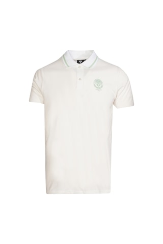 Hummel Wayne Kısa Kollu Polo Yaka Tişört 912264-9003 Beyaz