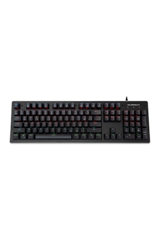 Gamemax GM-X560QU Blue Switch Kablolu Işıklı Mekanik Oyuncu Klavye