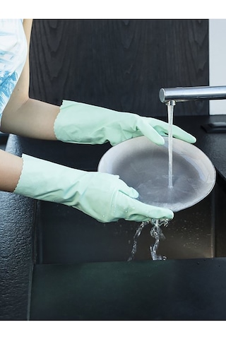 Vileda Extra Sensation Büyük Boy Bulaşık Eldiveni L 2'li