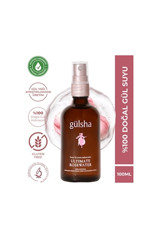 Gülsha Tam Gül Suyu 100 ML