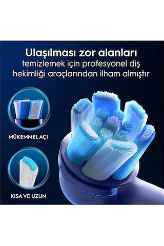 Oral B Io Clean 2'li Diş Fırçası Yedek Başlık Beyaz