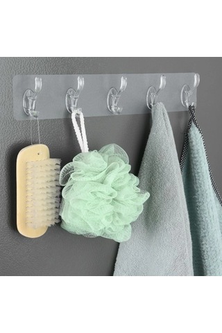 Kullanıma Uygun Kendinden Yapışkanlı Kancalı Askı Seti 28x12-3 Askılık