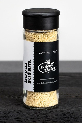 Beyaz Susam 65gr Cam ..