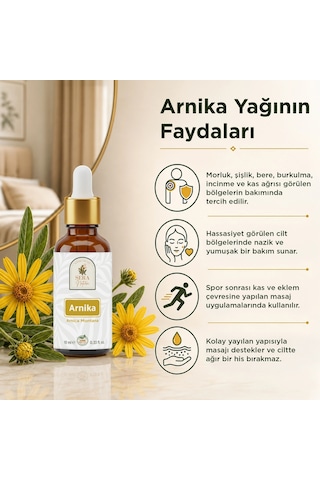 Arnika Yağı 10 Ml %100 Saf Ve Doğal