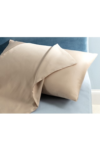 Madame Coco Ciel Saten 2'li Yastık Kılıfı Yask-00000150 X 70 Cm-bej