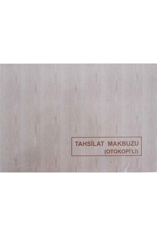 Dilman Tahsilat Makbuzu Otokopili 3 Nüsha 6 Lı Paket