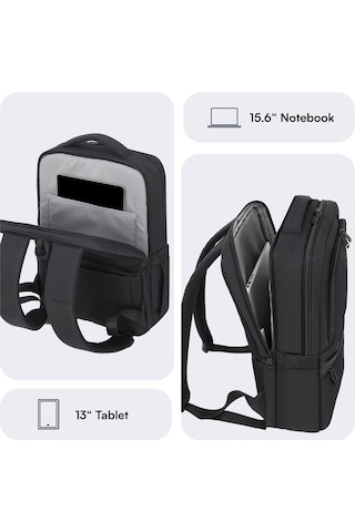 Mack Mce-1213 16 Offıce Pro-4 Eco Notebook Sırt Çantası Siyah