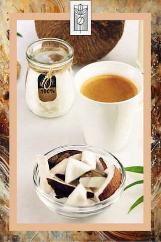 Coconut Bean Coffee 200g, Hindistan Cevizi Aromalı Çekirdek Kahve Çekirdek Kahve