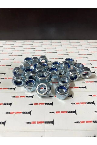 Stroj Tut 100 Adet M10 Nylon Halkalı Somun 304318870 Diğer