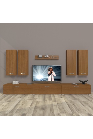 Decoraktiv Eko 8d Slm Tv Ünitesi Tv Sehpası Ceviz