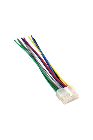 Powermaster Pm-30044 12 Pin 10cm Kablolu Kenwood Piranha Oto Teyp Soket 27x20x13mm