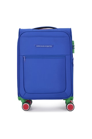 United Colors Of Benetton Ultra Light Kumaş Kabin Boy Valiz Sax Bnt2800