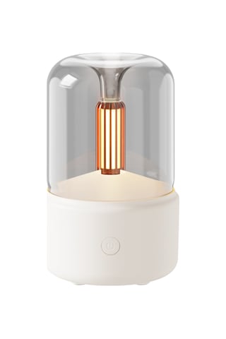 Youmex Küçük Stüdyo Kandle Işıklı Aromaterapi Ünitesi - Otomatik Kapanma Özelliği İle Nemlendirici Ve Gece Lambası