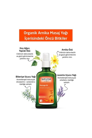 Weleda Arnika Massage-öl Masaj Yağı 100 Ml
