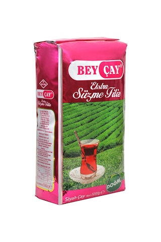 Bey Çay Süzme Filiz Siyah Dökme Çay 5 KG