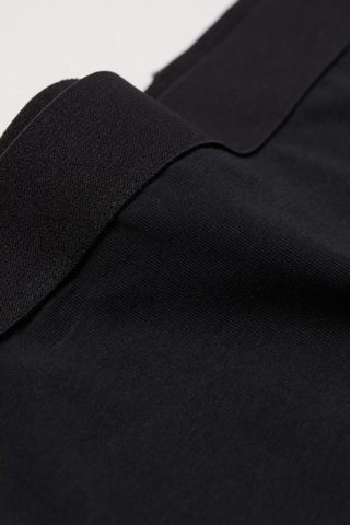 Erkek Siyah Düz Likralı Boxer Şort 10 Lu 10'lu Siyah